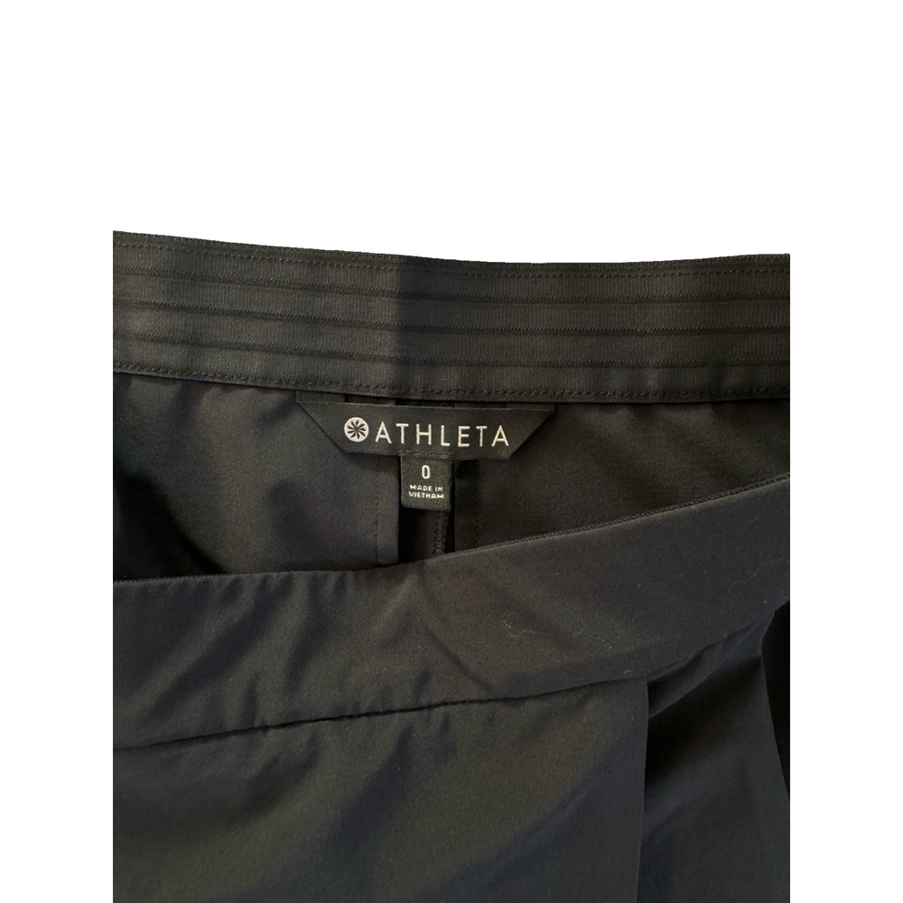 Athleta Planner Skort Black Size 0 Built-In Shorts Golf Tennis Athletic - Picture 3 of 9